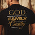 God, Family, Country Men's - Iron Apparel