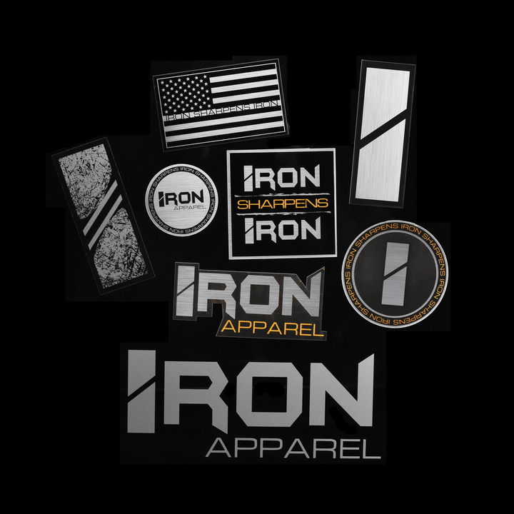 Deluxe Sticker Pack - Iron Apparel