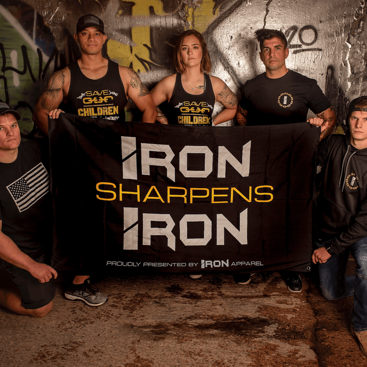 Iron Sharpens Iron Banner - Iron Apparel