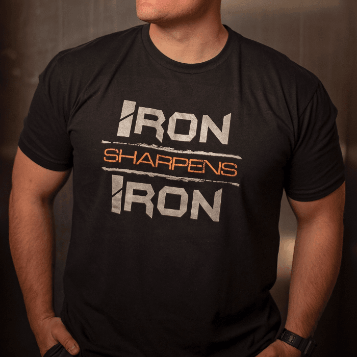 Iron Sharpens Iron Mens - Iron Apparel