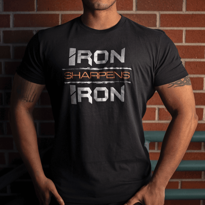 Iron Sharpens Iron Mens - Iron Apparel