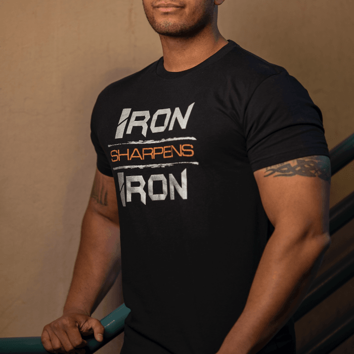 Iron Sharpens Iron Mens - Iron Apparel