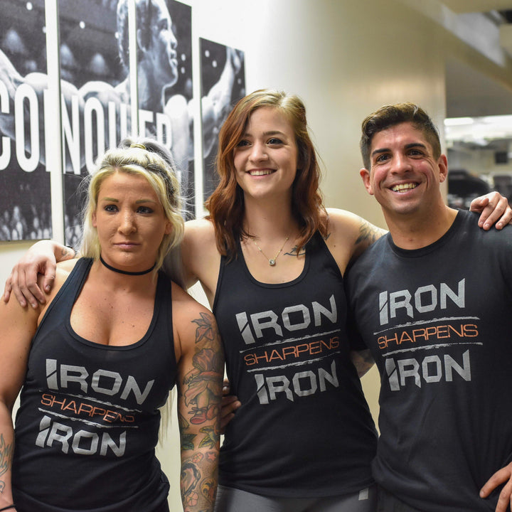Iron Sharpens Iron Racerback - Iron Apparel