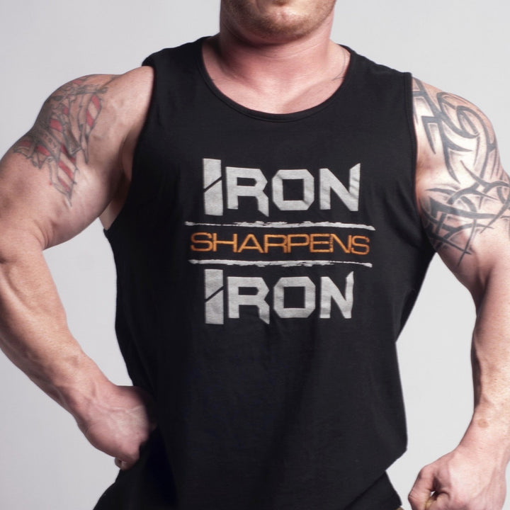 Iron Sharpens Iron Tank - Iron Apparel