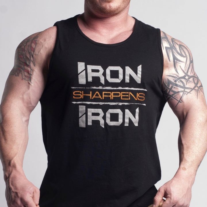 Iron Sharpens Iron Tank - Iron Apparel